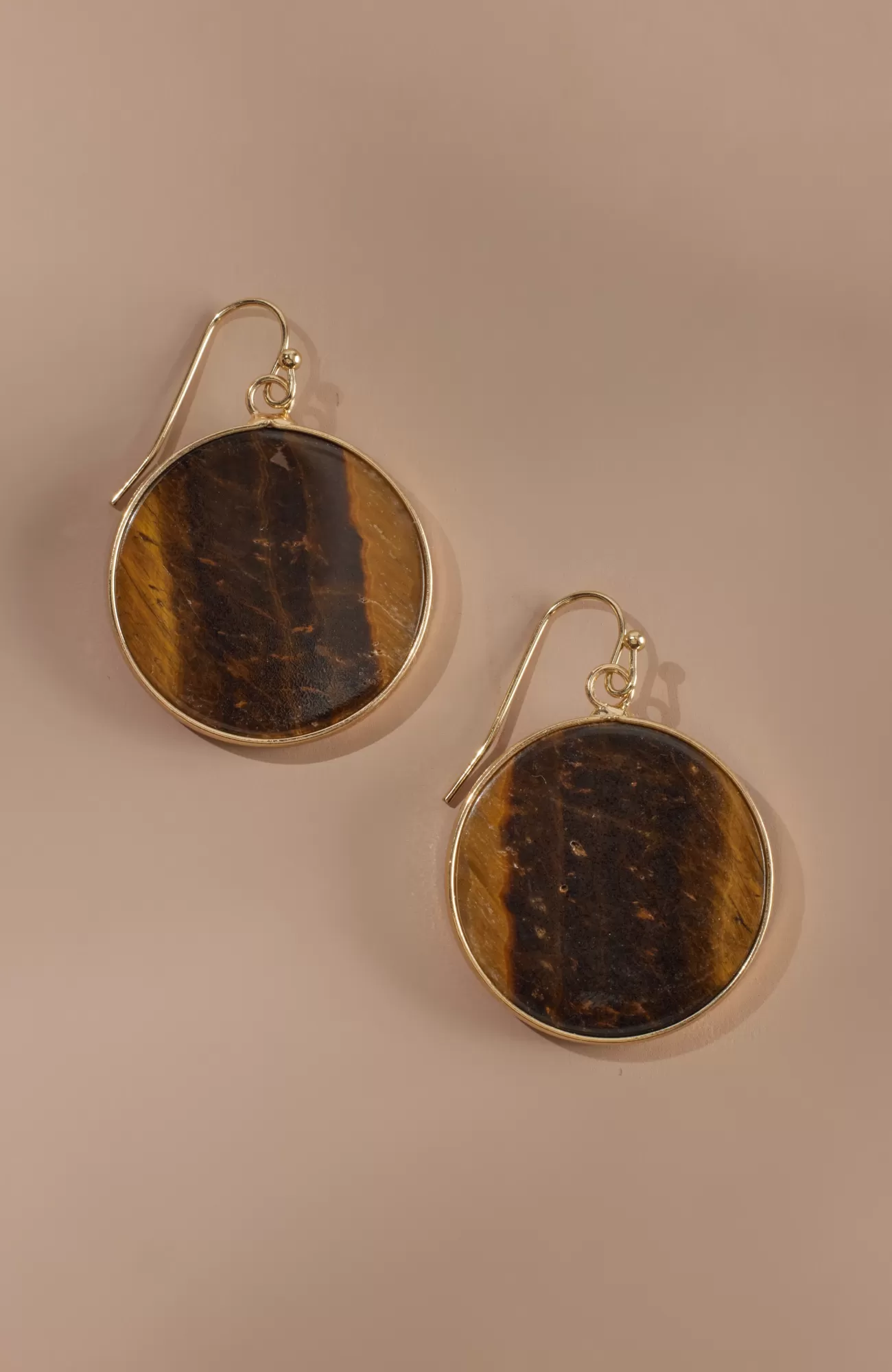 J.Jill Dare-To-Explore Tiger's-Eye Earrings Neutral Multi Flash Sale