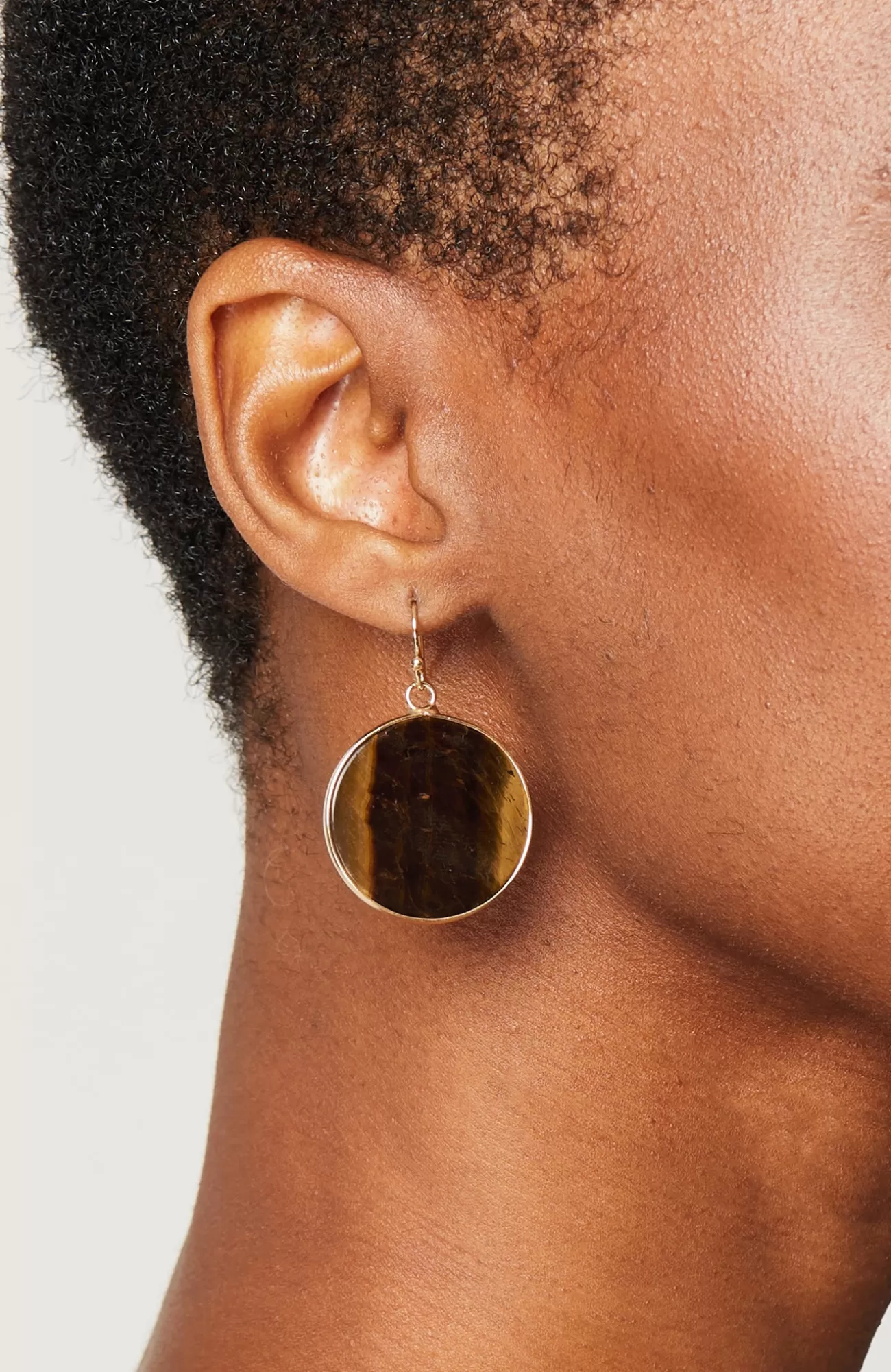 J.Jill Dare-To-Explore Tiger's-Eye Earrings Neutral Multi Flash Sale