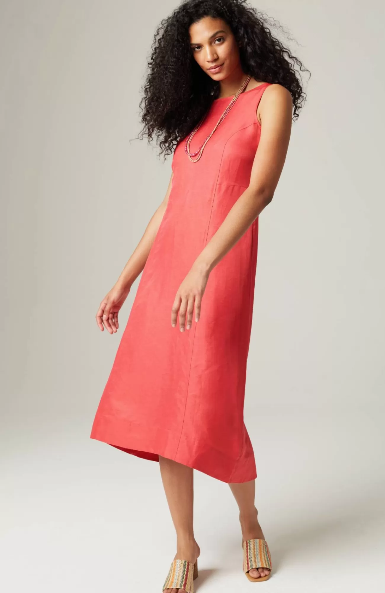 J.Jill Elliptical-Hem A-Line Midi Dress Online