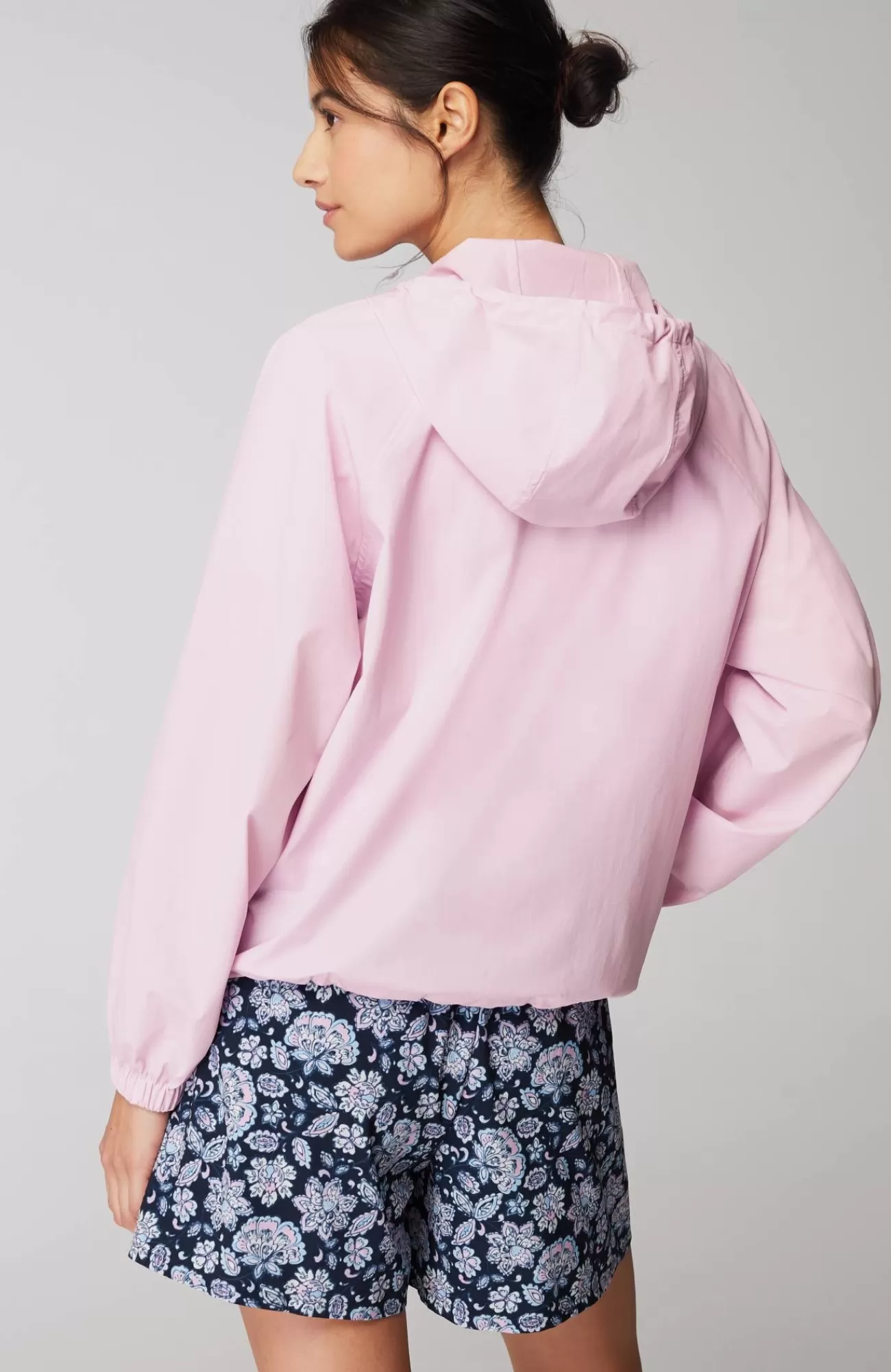 J.Jill Fit Cropped Anorak Jacket Pale Orchid Store