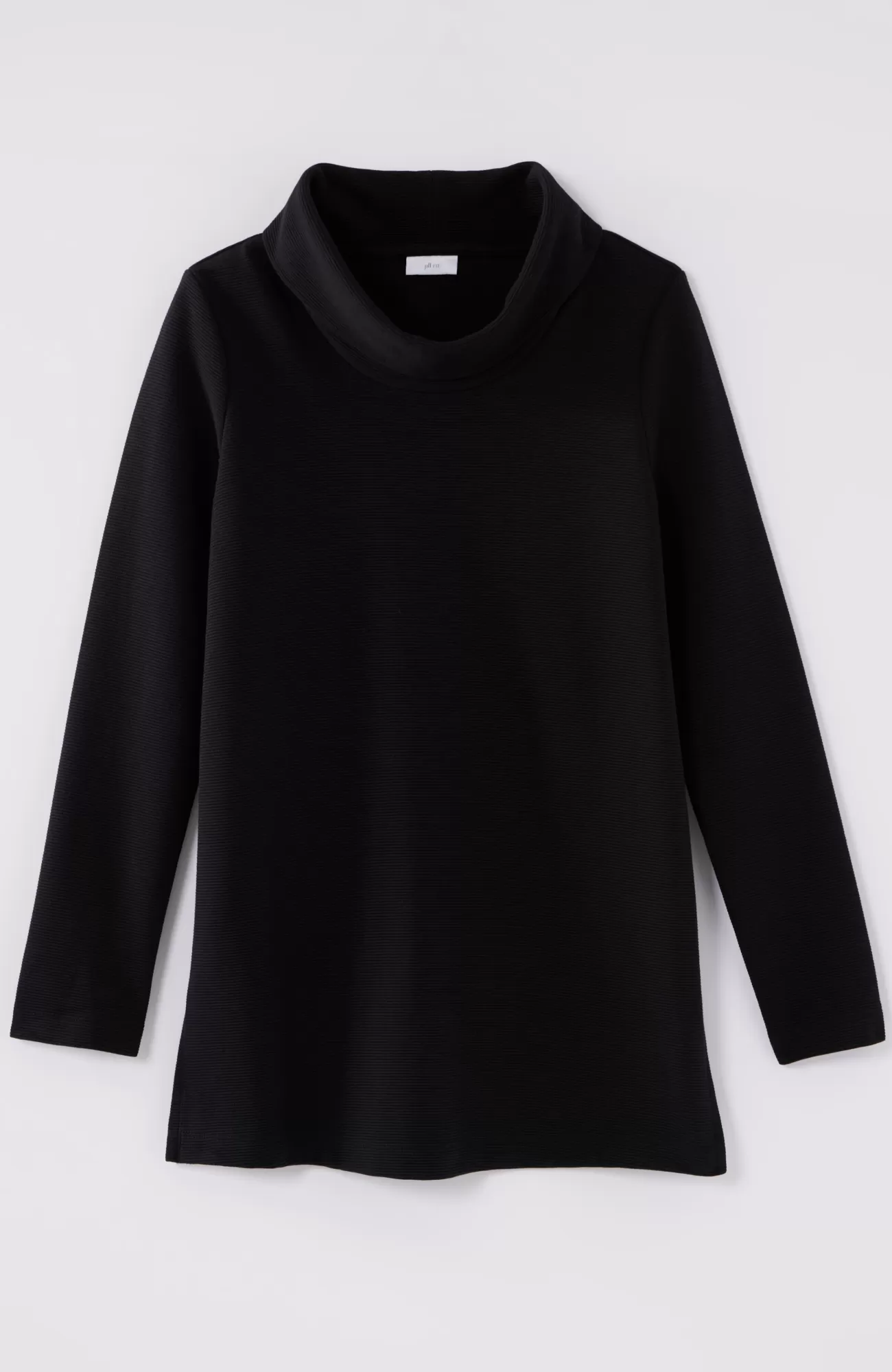 fit_ottoman_cowlneck_tunic_2-1.webp J.Jill Fit Ottoman Cowl-Neck Tunic Black Cheap