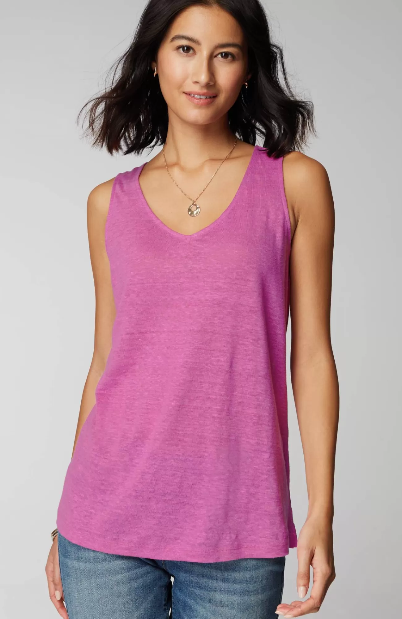 J.Jill Knit V-Neck Tank Best Sale