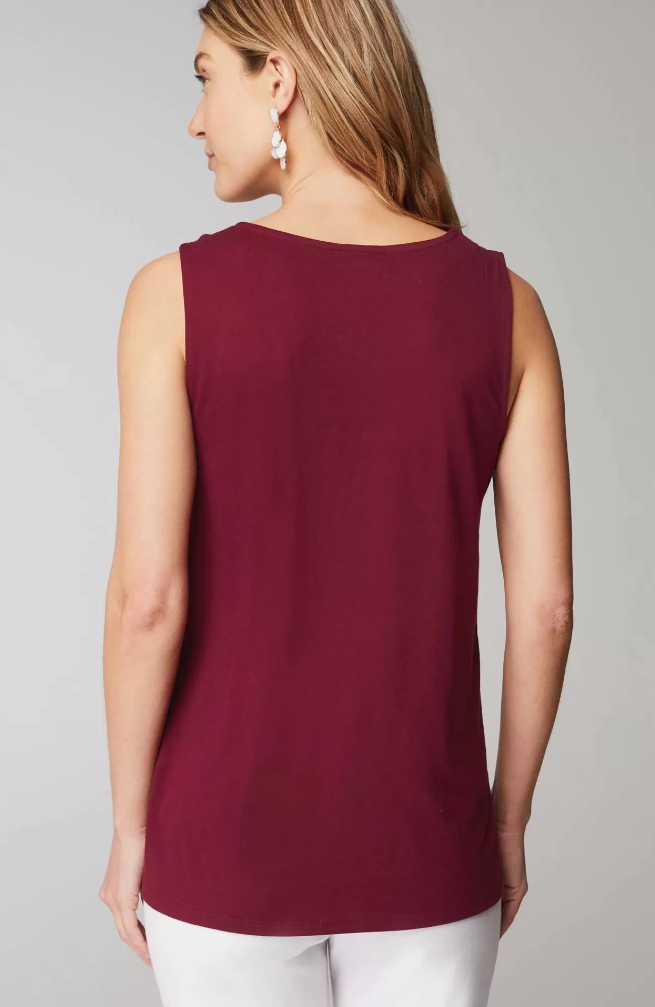 J.Jill Knotted-Shoulder Tank Shop