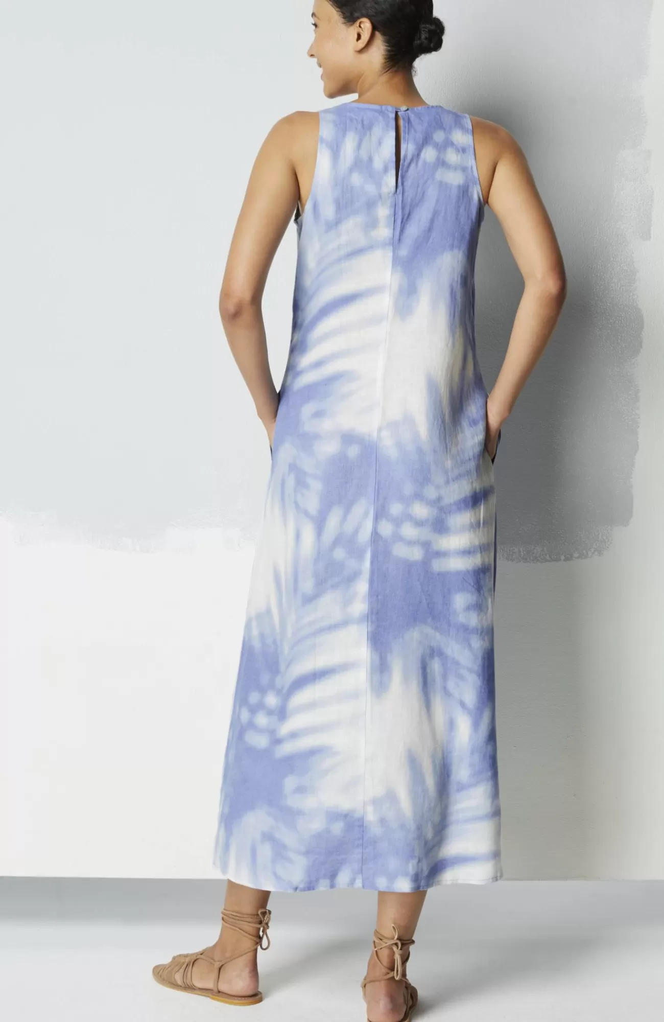 J.Jill Linen A-Line Maxi Dress Best