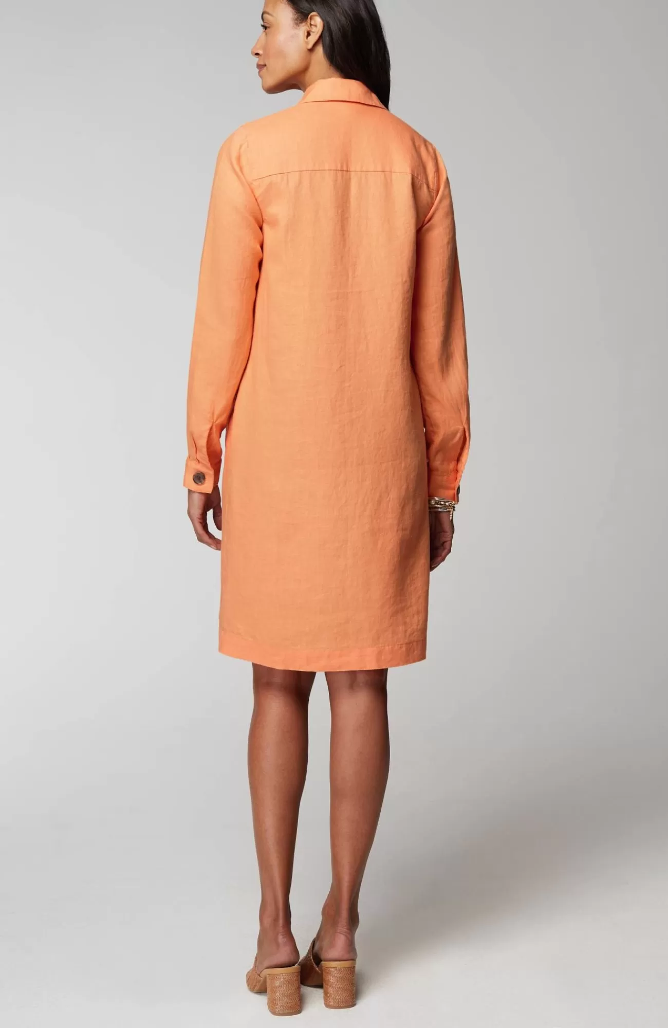 J.Jill Linen Popover Shirtdress Fashion