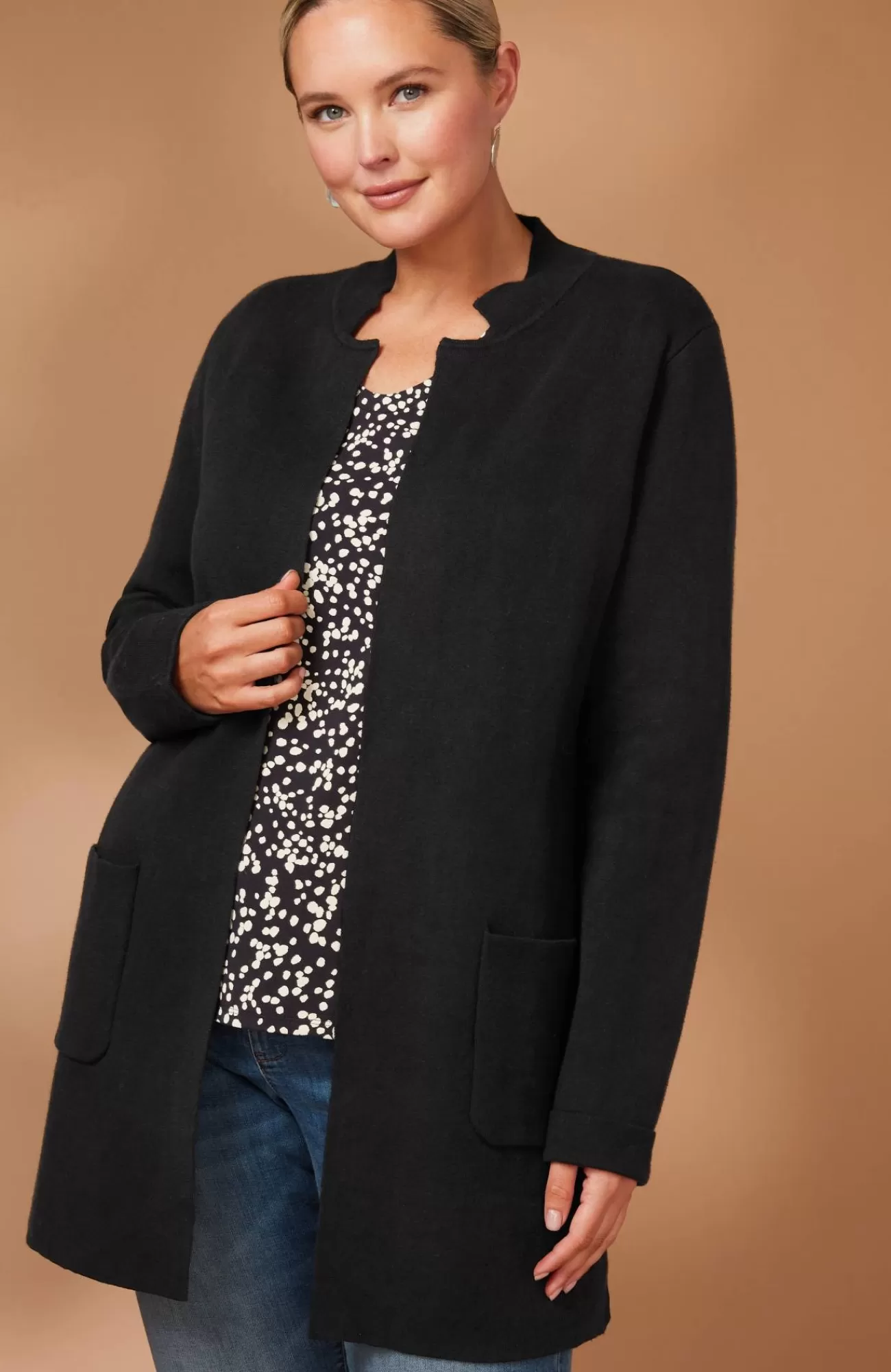 J.Jill Majestic Open-Front Cardi Shop