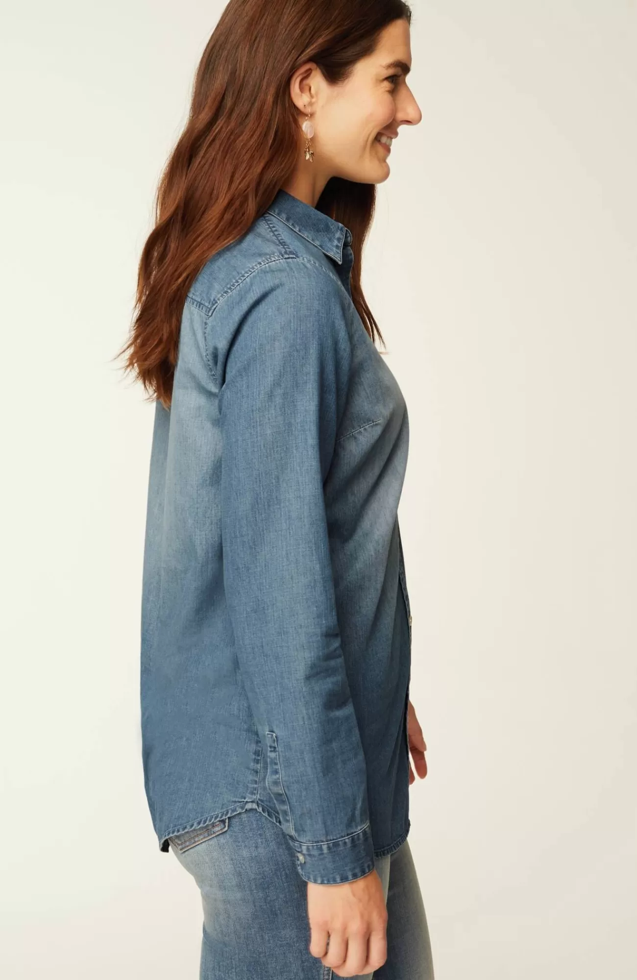 J.Jill One-Pocket Button-Front Shirt Best