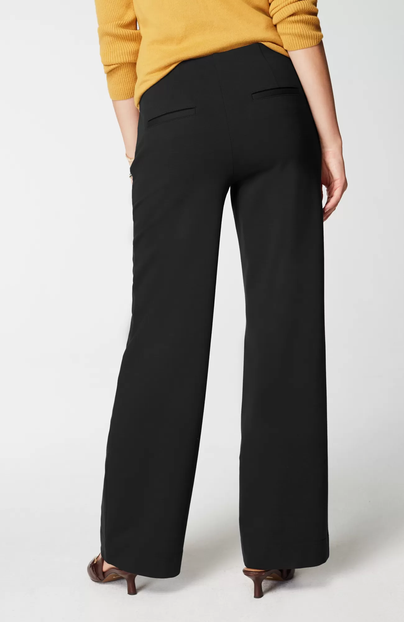 J.Jill Ponte Wide-Leg Pants New