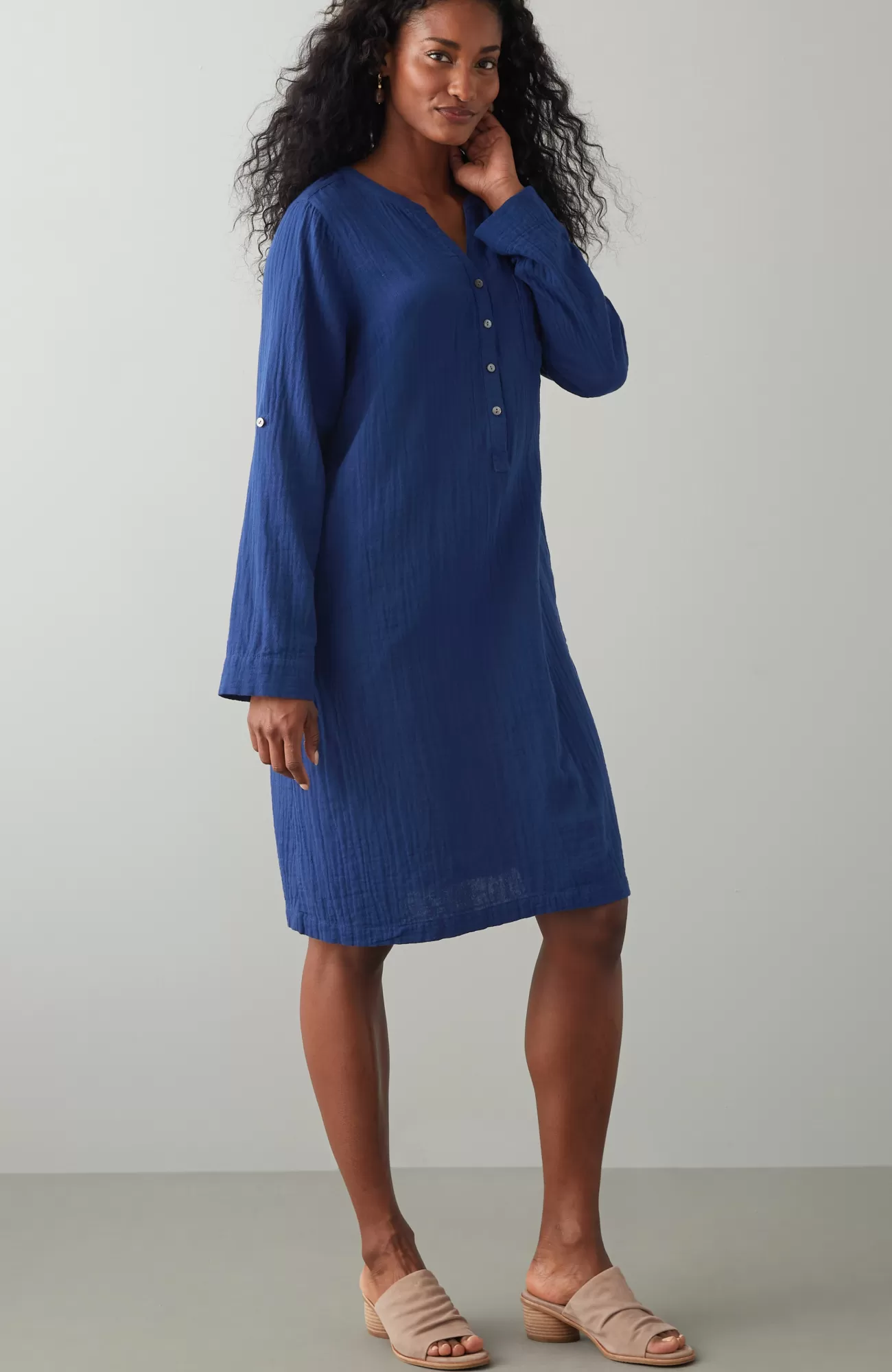 J.Jill Pure Jill Color-Block Double-Cloth Dress Outlet