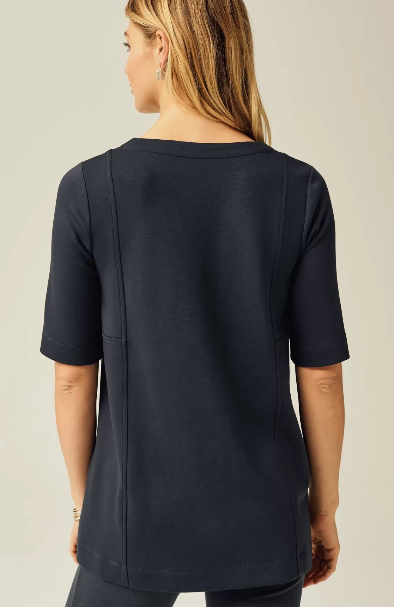 J.Jill Pure Jill Double-Knit Seamed Tunic Shop