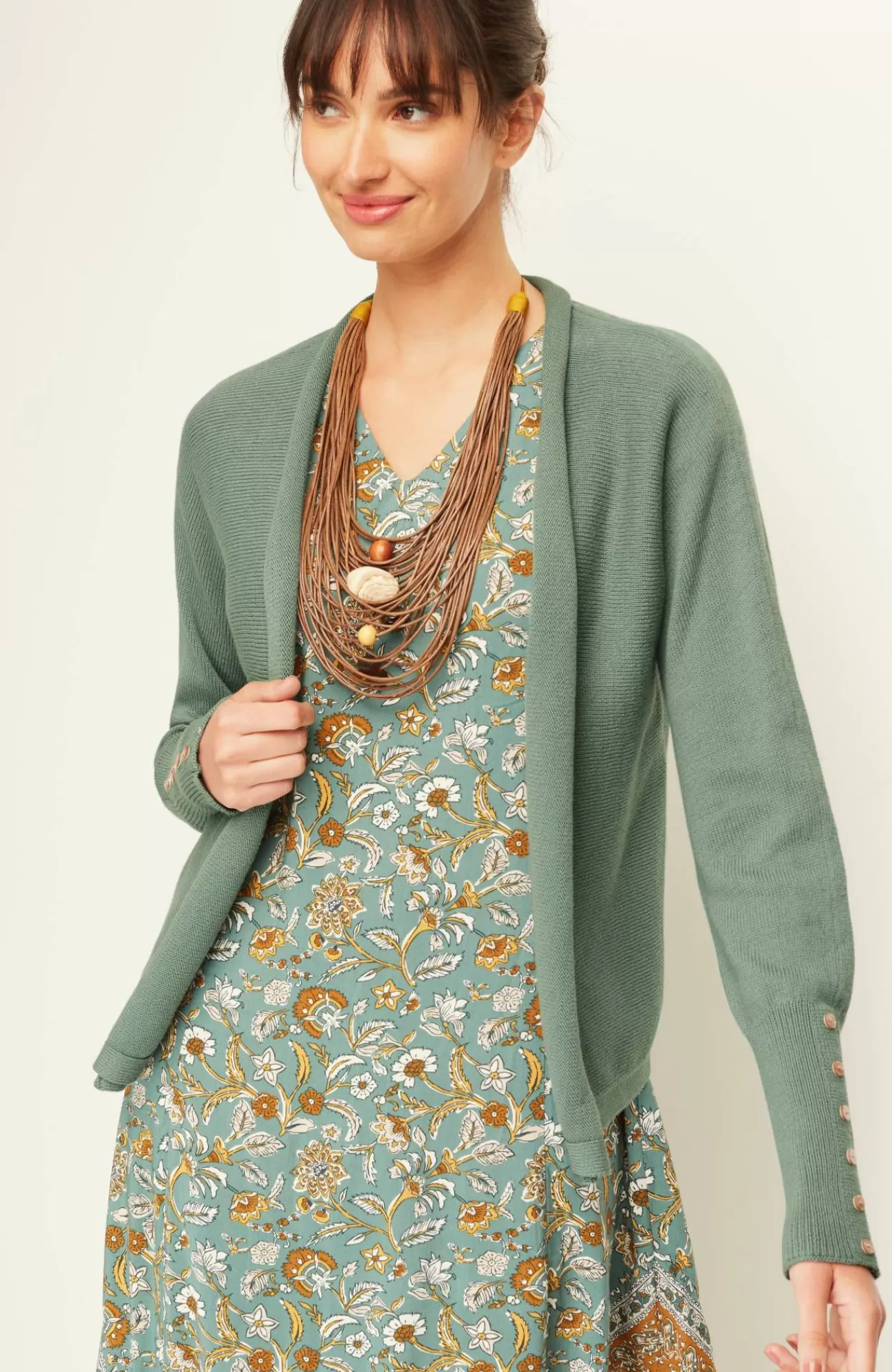 J.Jill Pure Jill Ribbed Button-Cuffed Cardi Best Sale