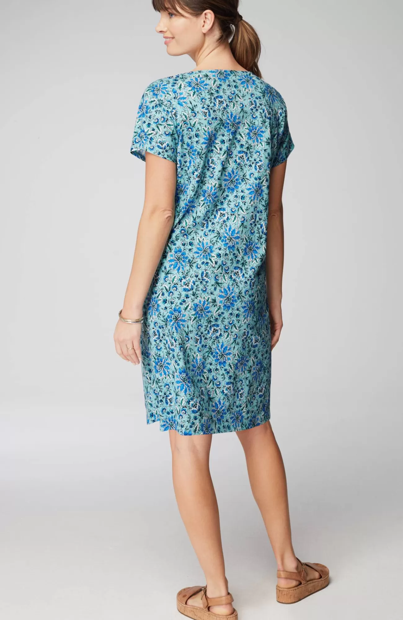 J.Jill Pure Jill Soft-V-Neck T-Shirt Dress Sale