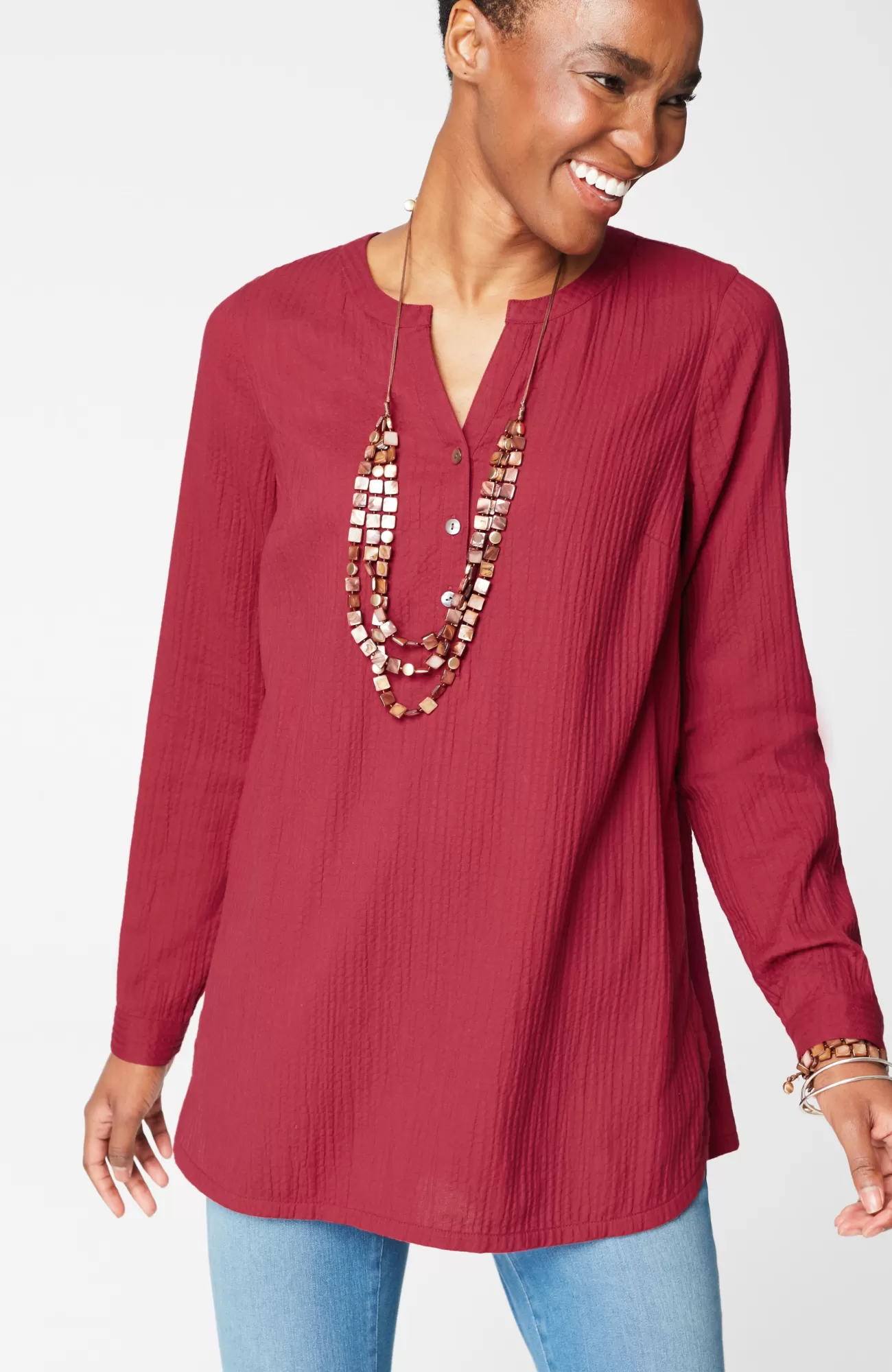 J.Jill Pure Jill Textured Tunic Shop