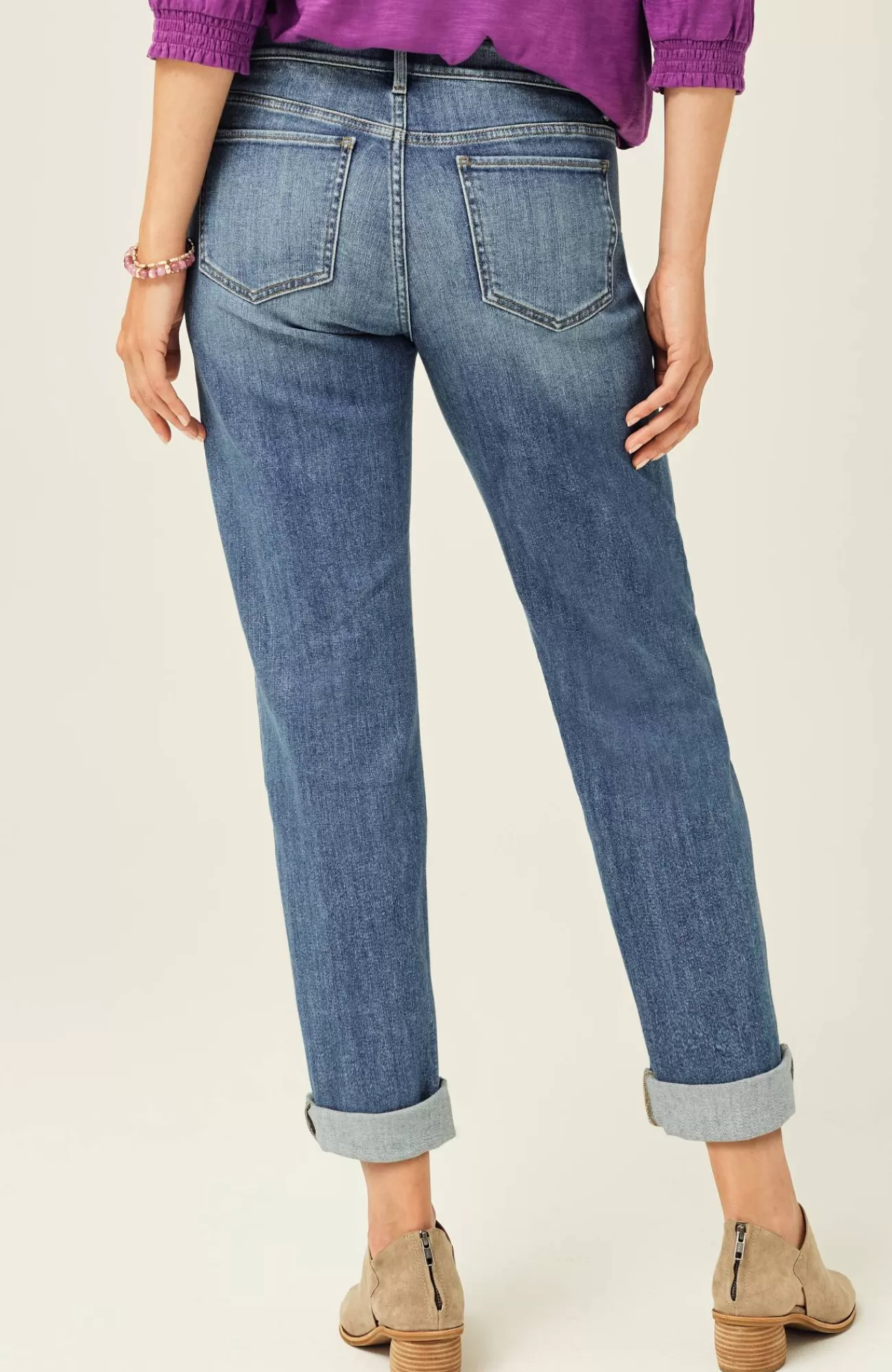 J.Jill Relaxed Boyfriend Jeans Discount