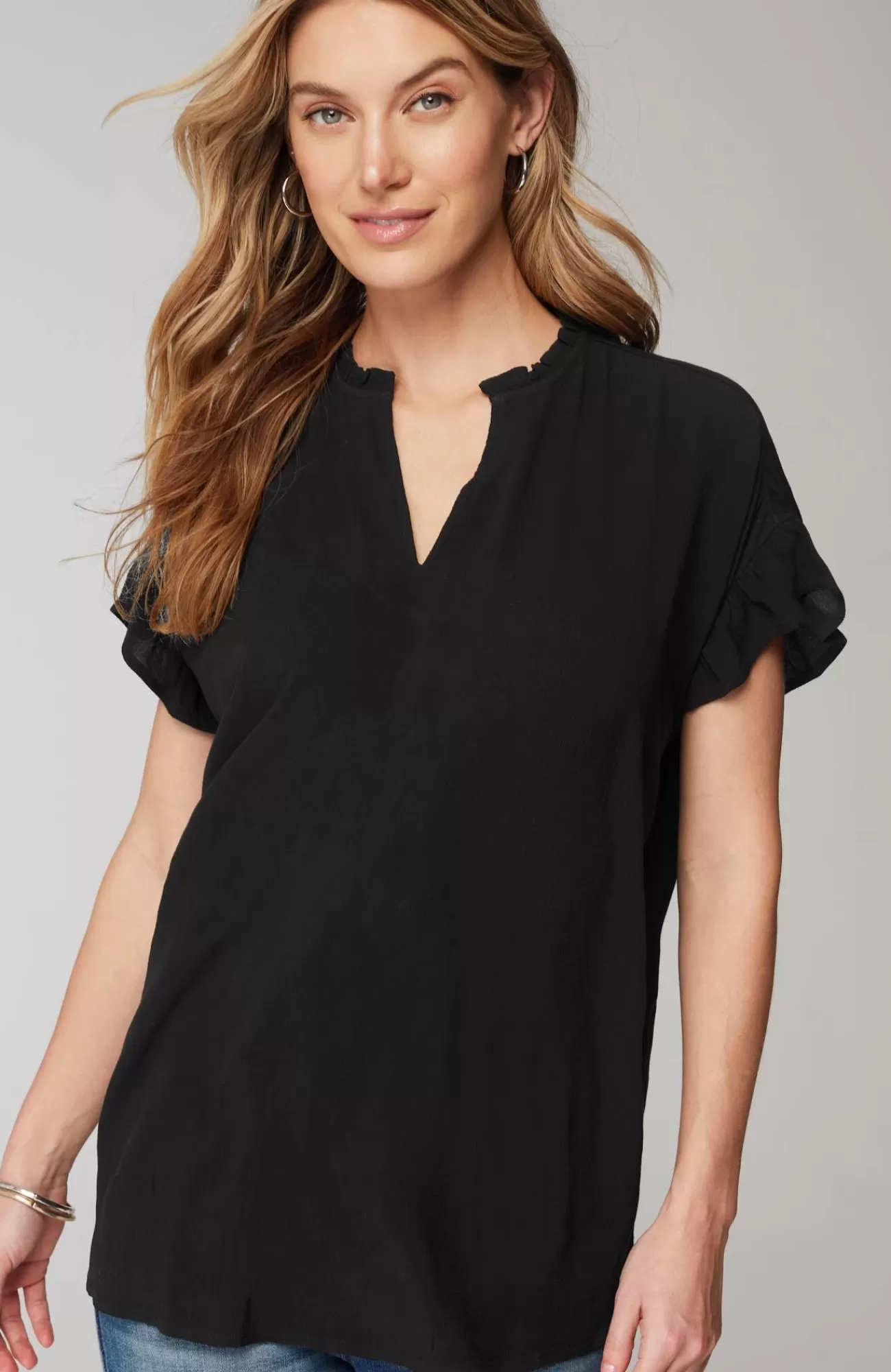 J.Jill Relaxed Ruffle Top Shop