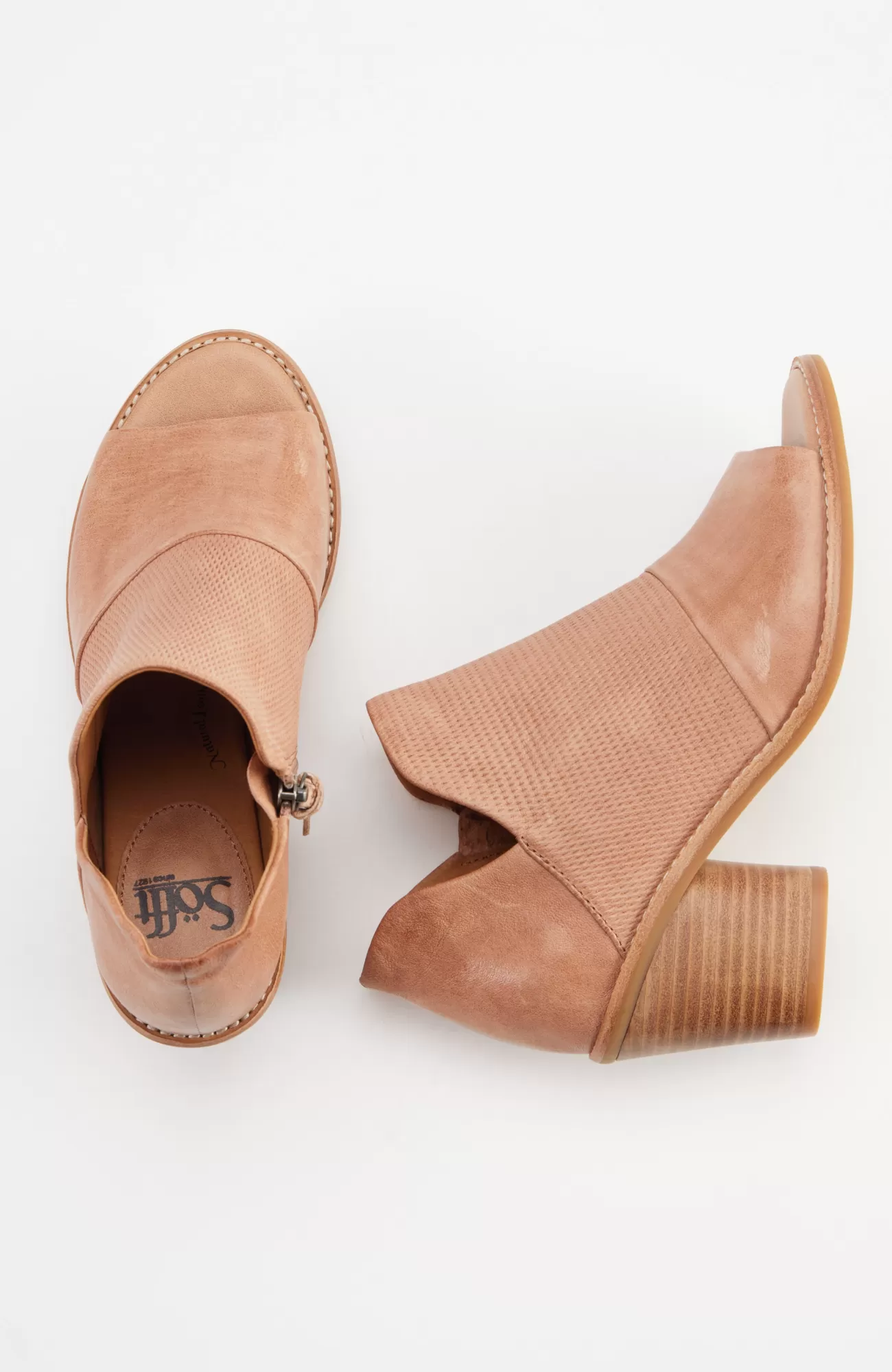 J.Jill Sofft® Molly Heels Rose Taupe Leather Store