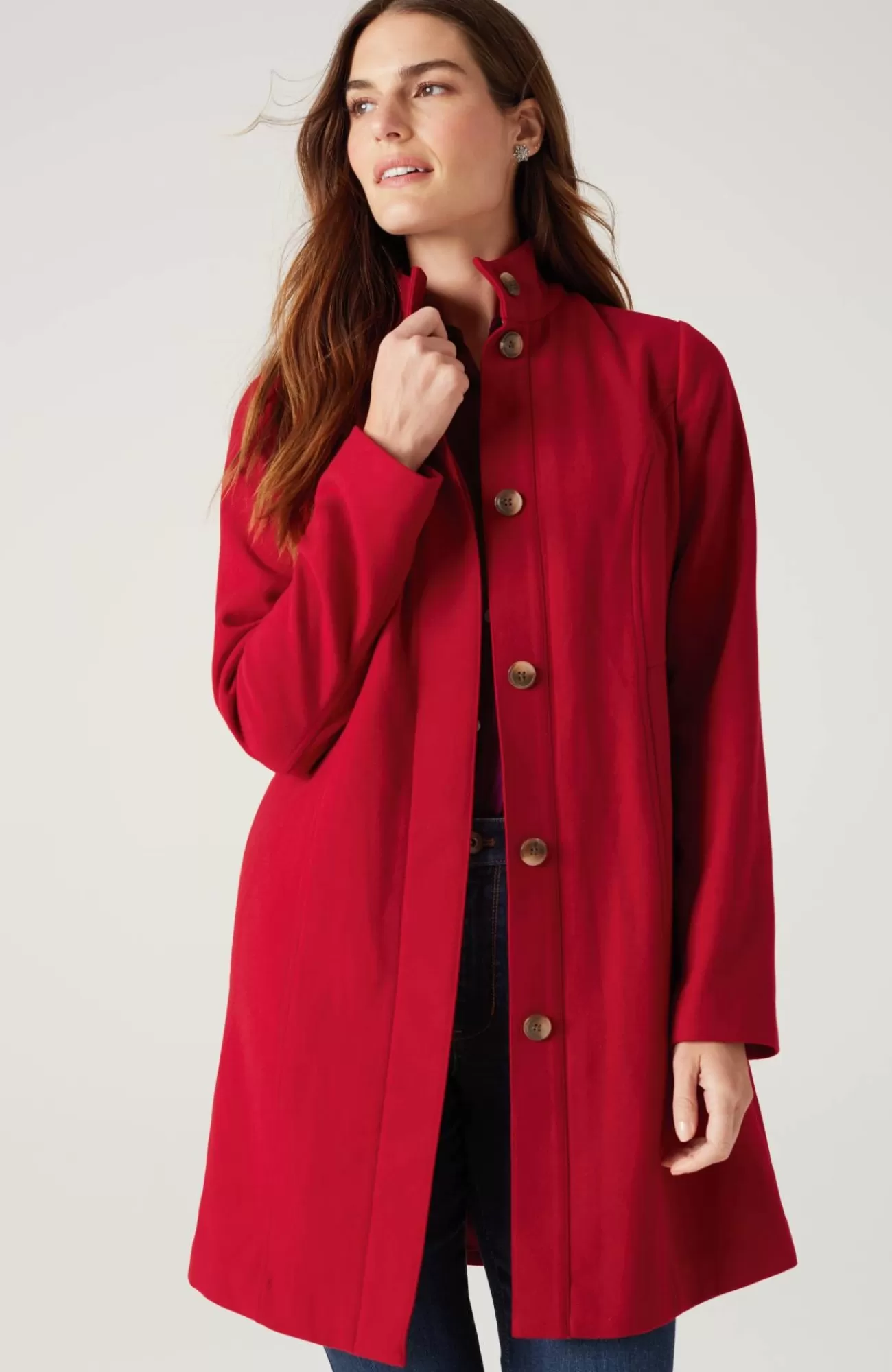 J.Jill The Journey Coat Scarlet Online