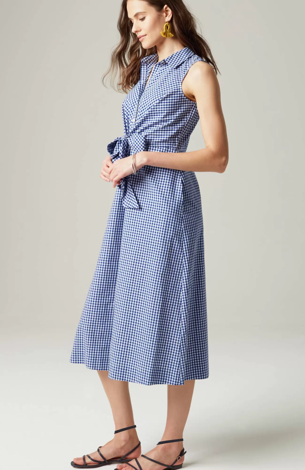 J.Jill Tie-Front Shirtdress Cheap