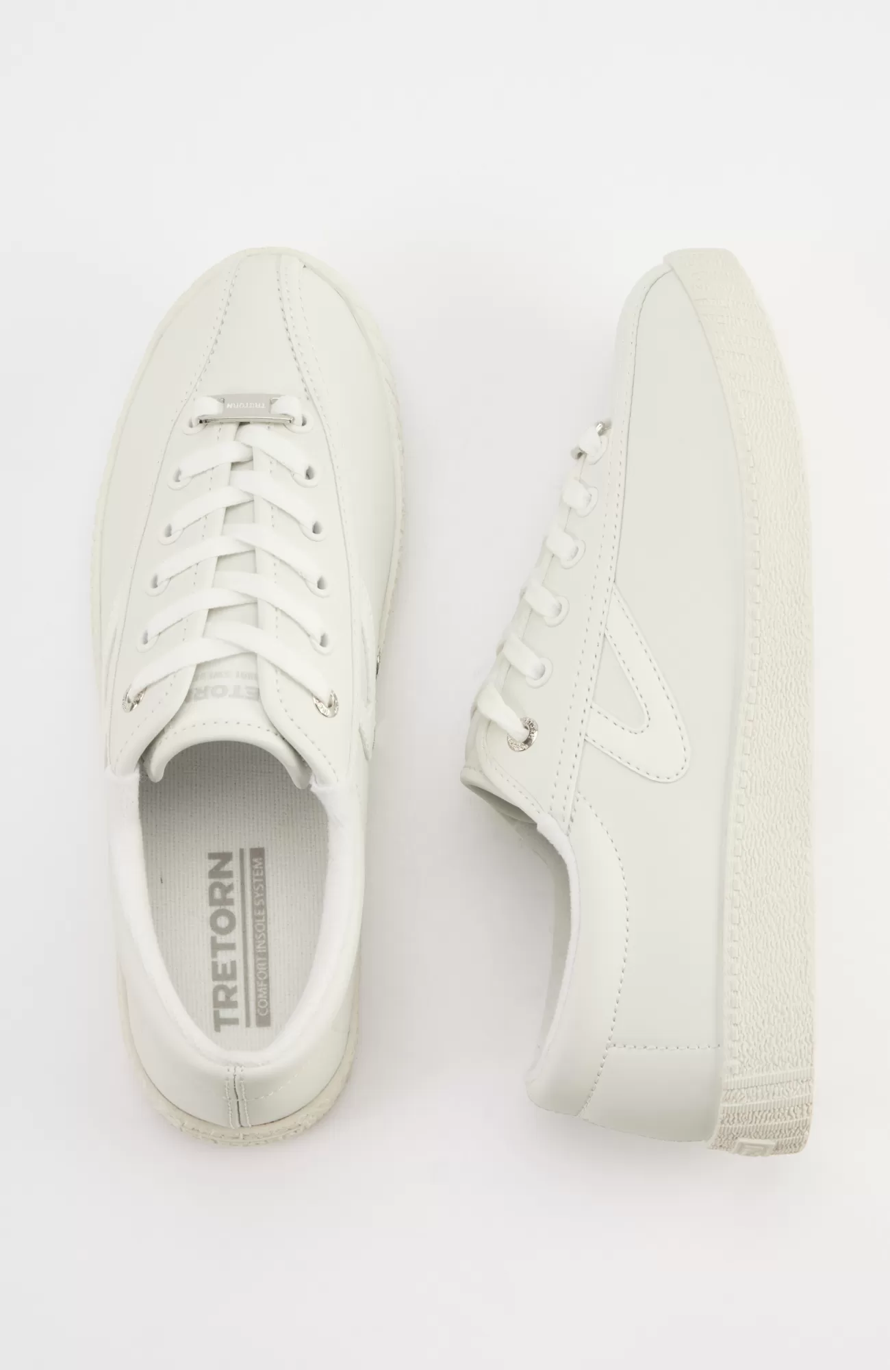 J.Jill Tretorn® Nylite Icon Leather Sneakers White Fashion