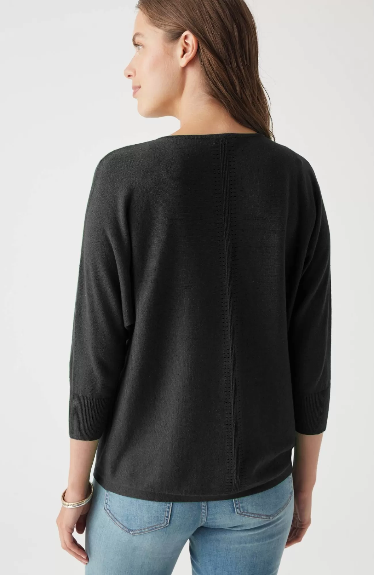 J.Jill V-Neck Dolman Pullover Sweater Hot