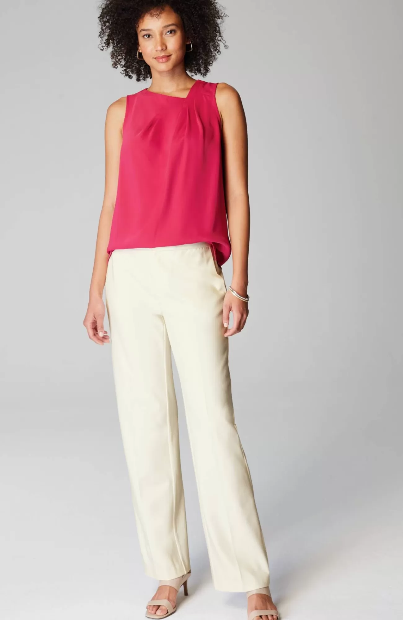 J.Jill Wearever Double-Face Jersey Trousers Fashion