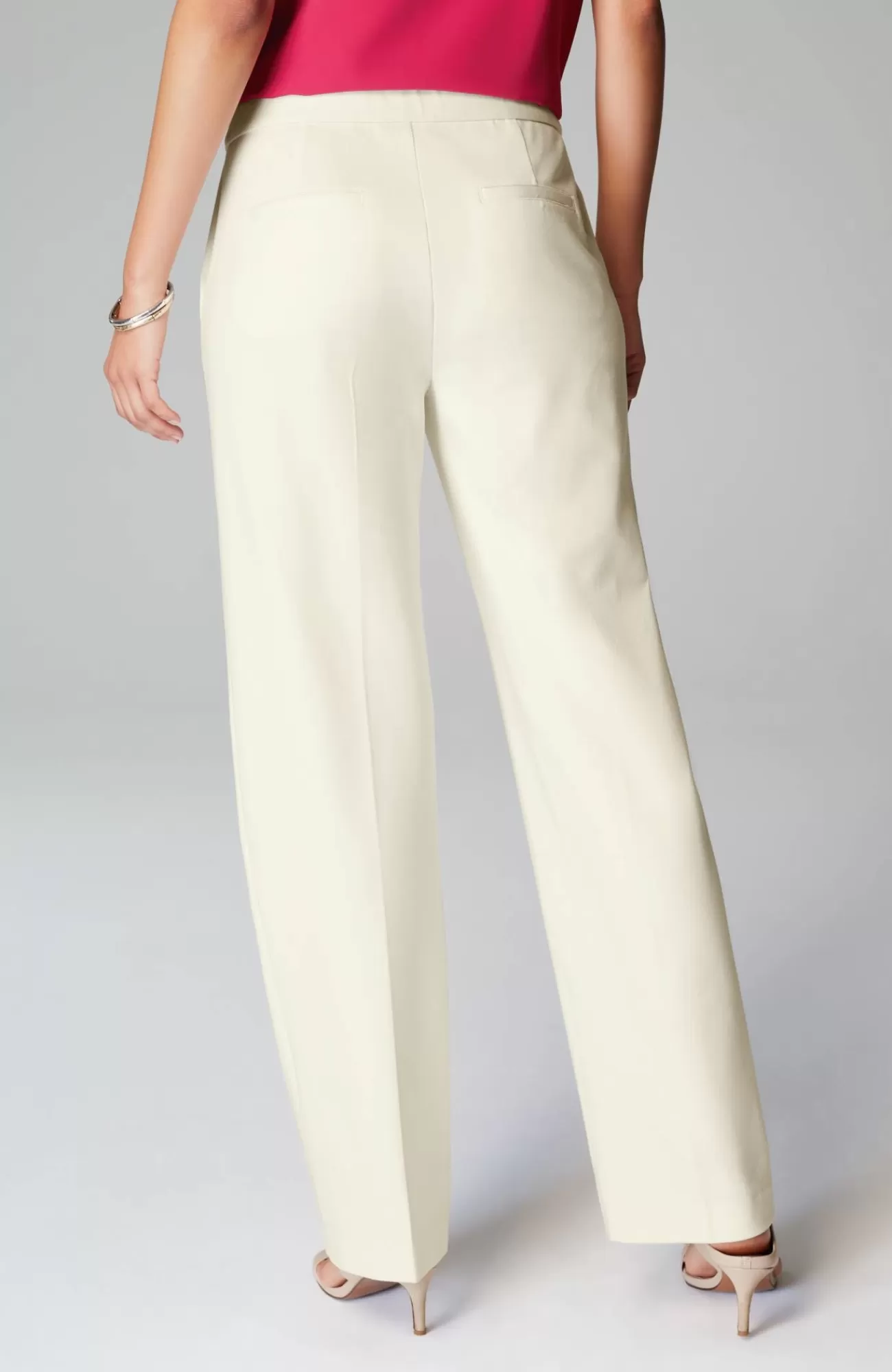 J.Jill Wearever Double-Face Jersey Trousers Fashion