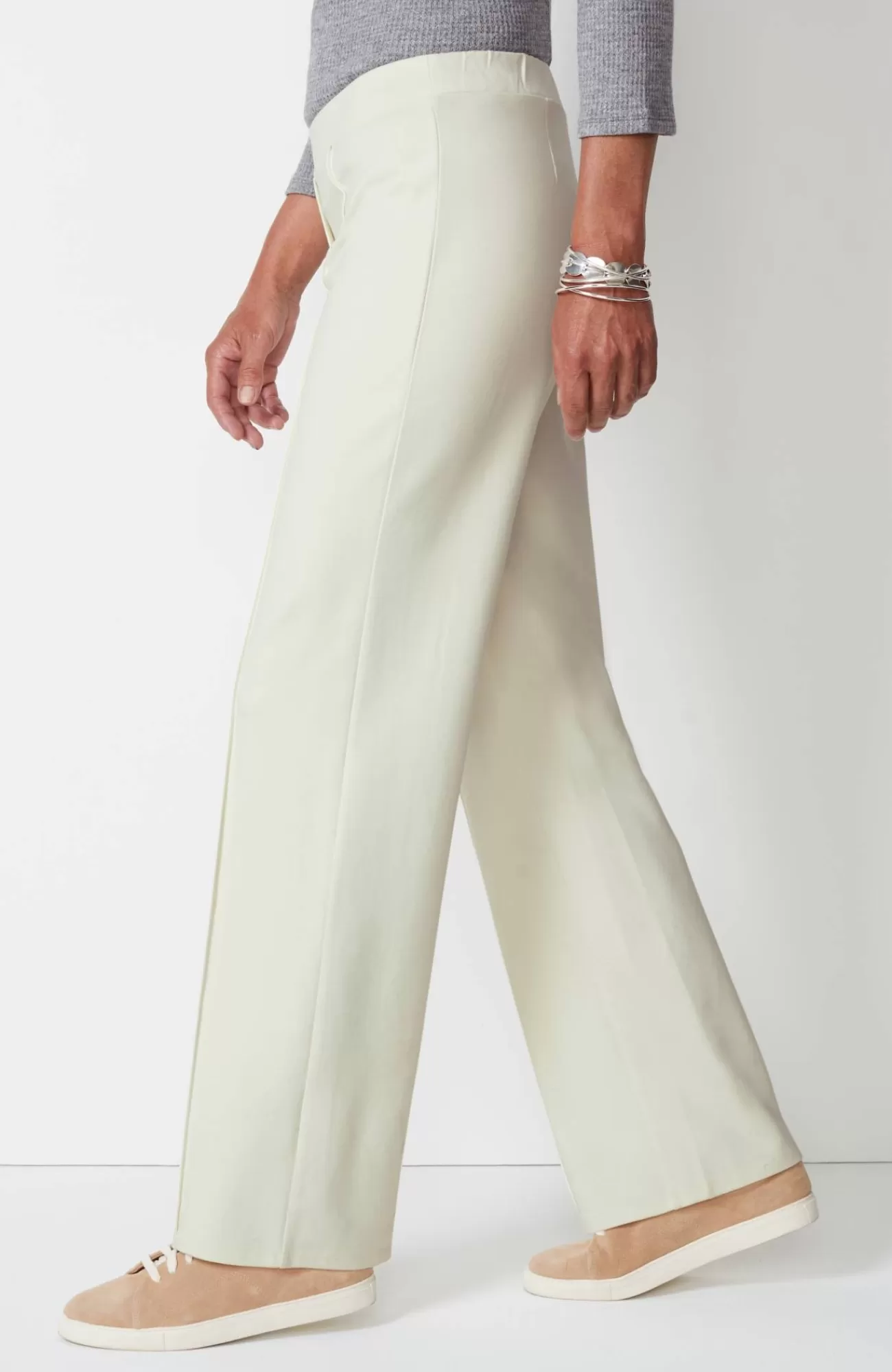 J.Jill Wearever Straight-Leg Trousers Best Sale